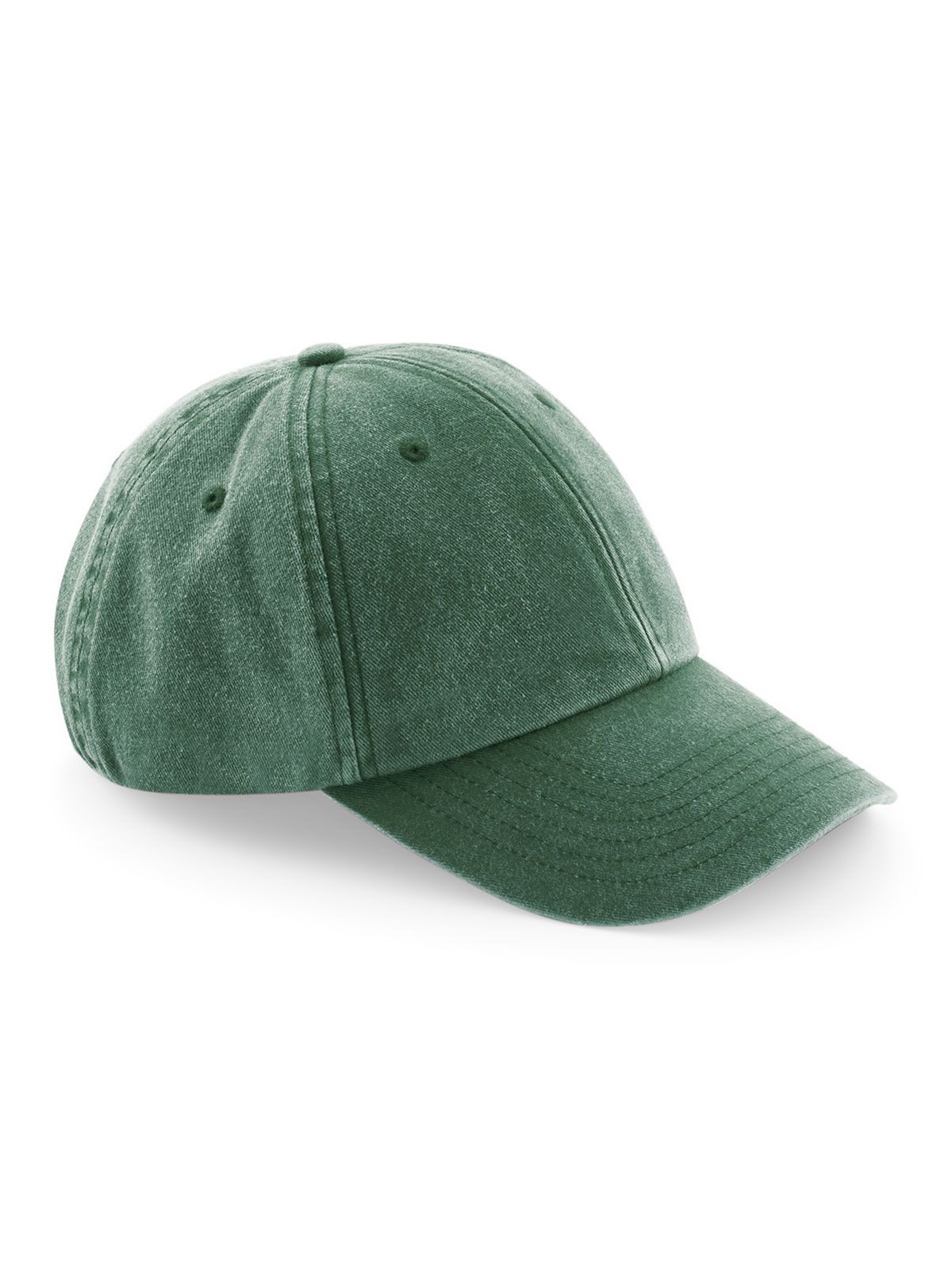 Casquette vintage à profil bas - VBO - Vert bouteille vintage