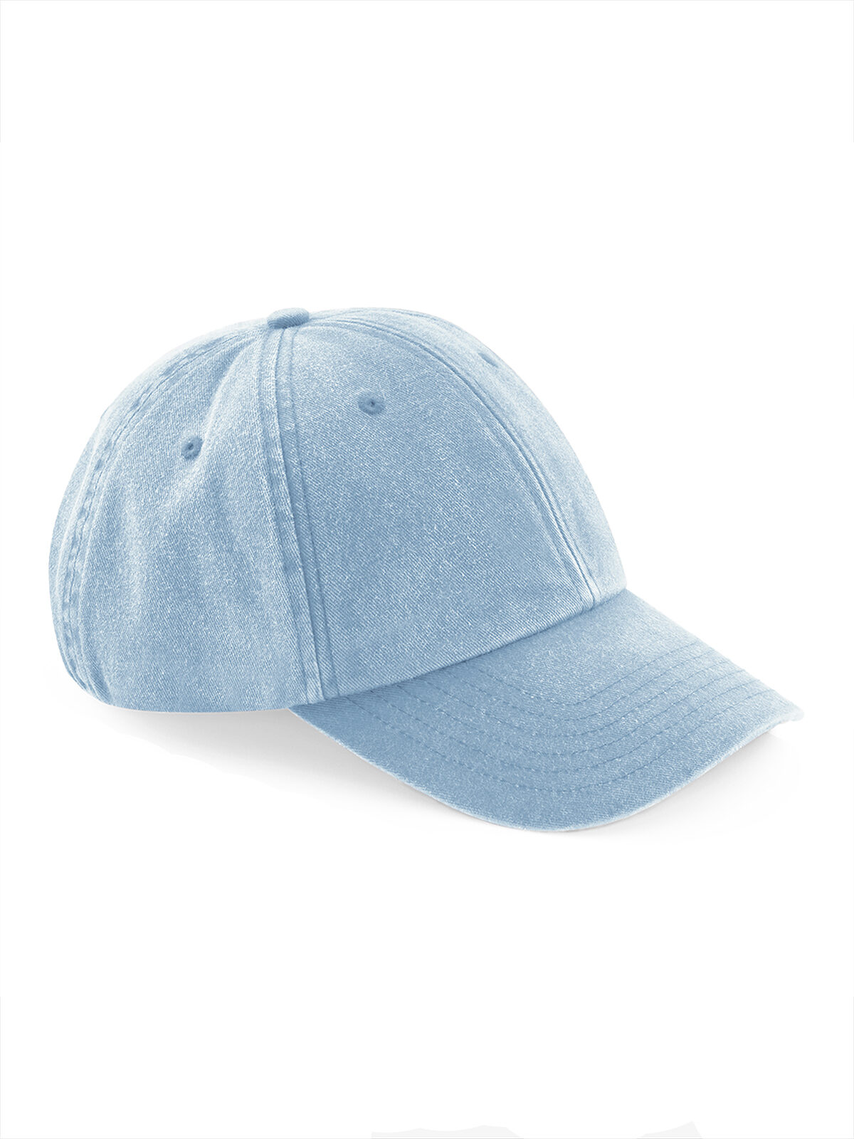 Casquette vintage à profil bas - VLB - Bleu clair vintage
