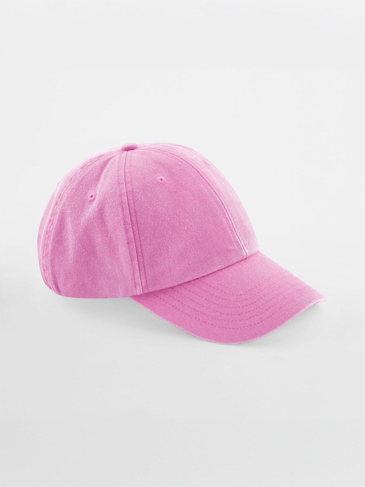 Casquette vintage à profil bas - VTP - Rose vintage