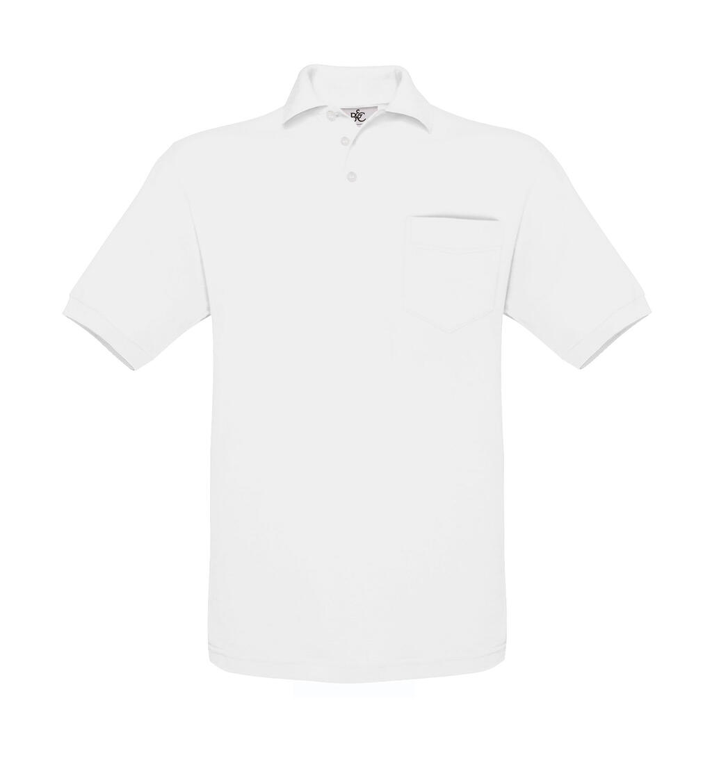 Polo Safran avec poche Safran - 001 - Blanc