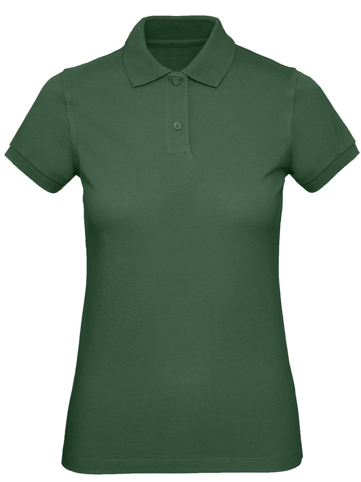 Polo Organic Inspire /femme - 540 - Vert bouteille
