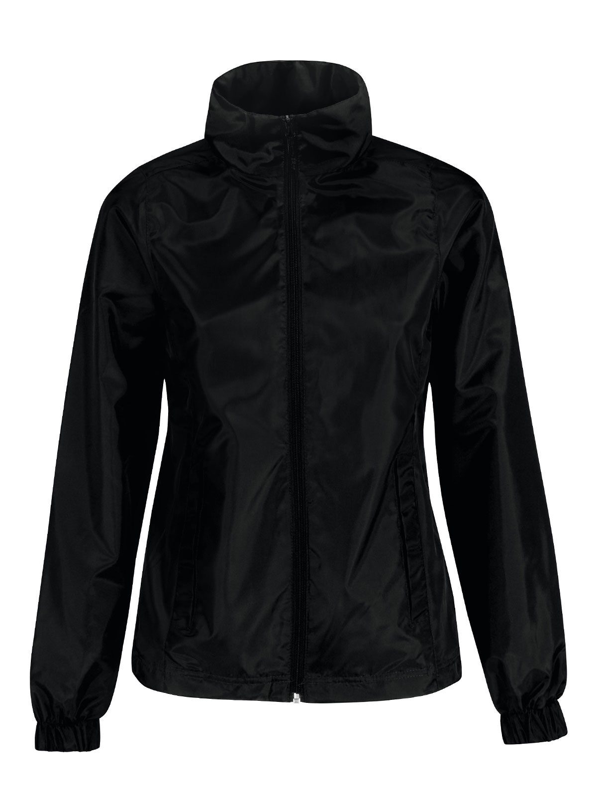 Veste coupe-vent mi-saison pour femme ID601 - 002 - Noir