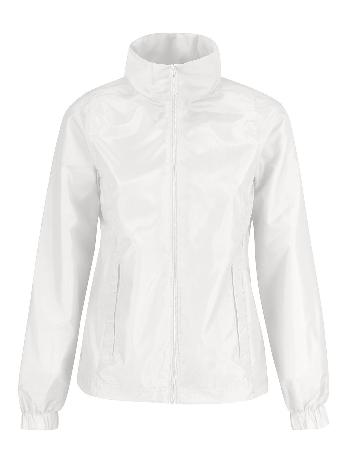 Veste coupe-vent mi-saison pour femme ID601 - 001 - Blanc