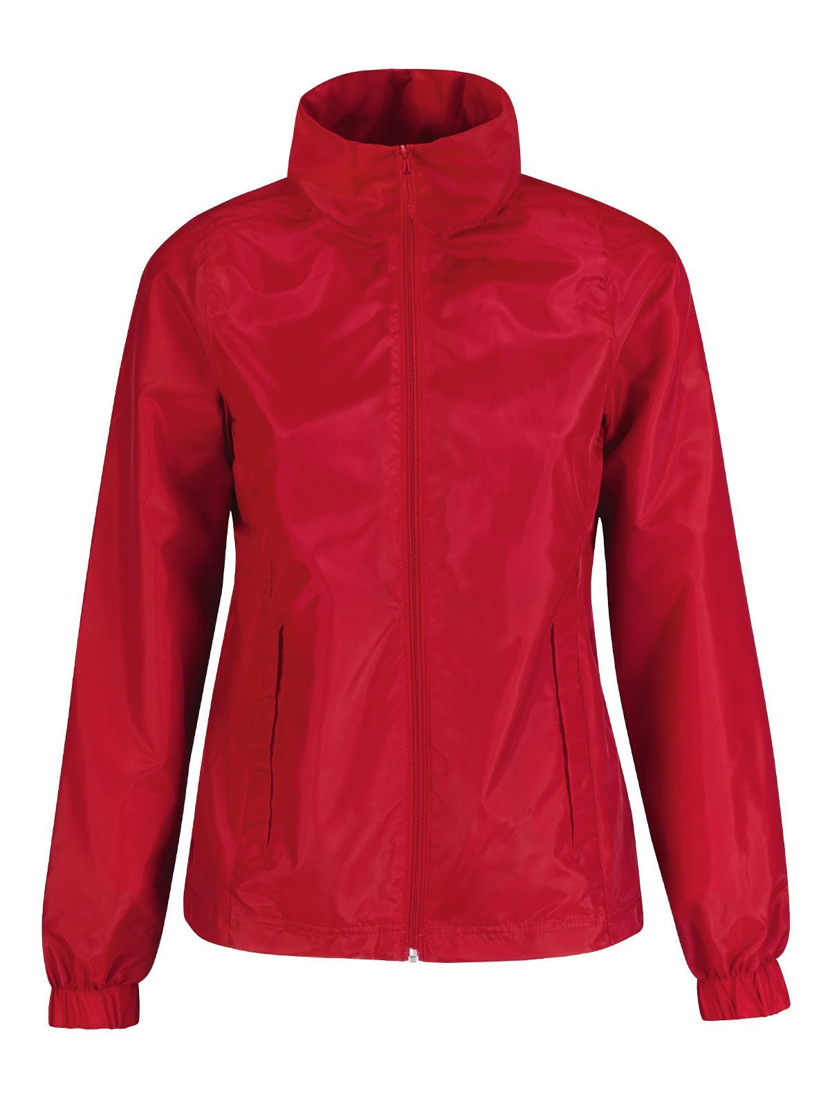 Veste coupe-vent mi-saison pour femme ID601 - 004 - Rouge