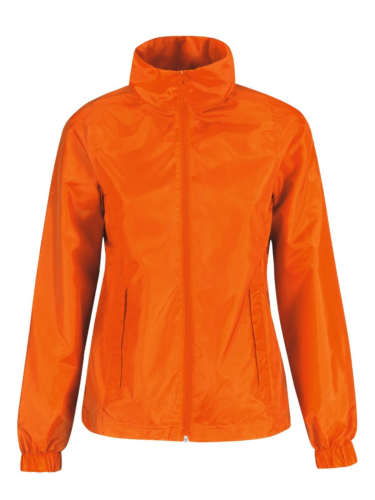 Veste coupe-vent mi-saison pour femme ID601 - OR235 - Orange