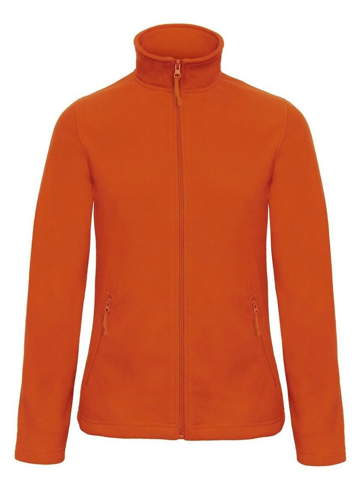 Veste polaire zippée intégrale pour femme ID501/femme - 230 - Orange citrouille