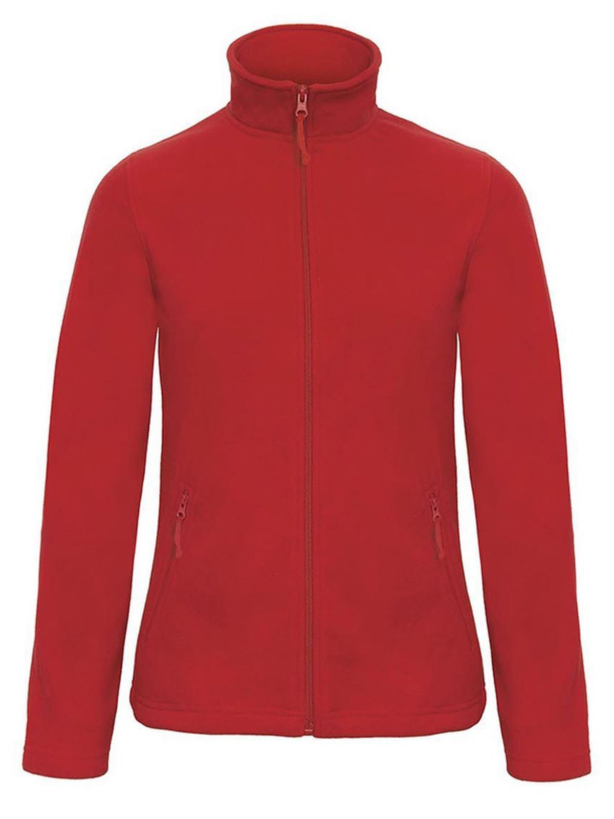 Veste polaire zippée intégrale pour femme ID501/femme - 004 - Rouge