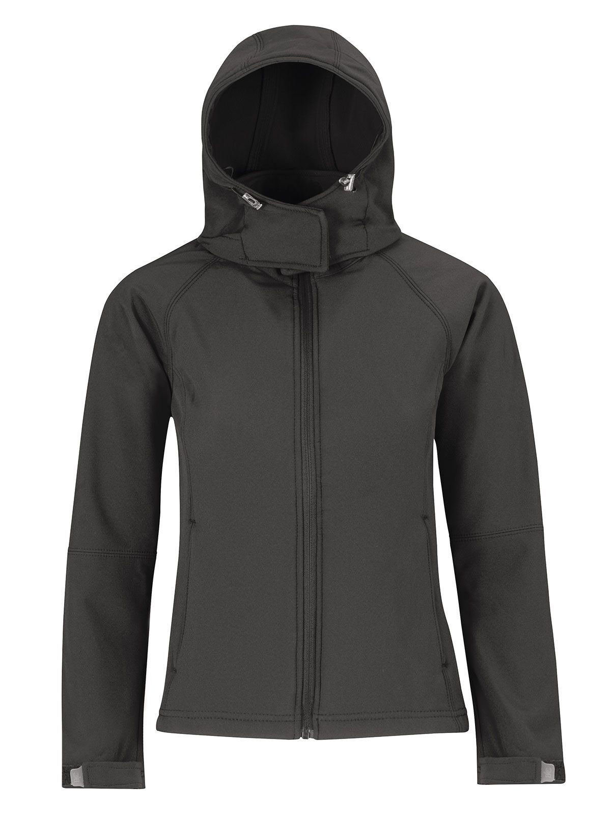 Veste softshell à capuche pour femme - 670 - Gris foncé