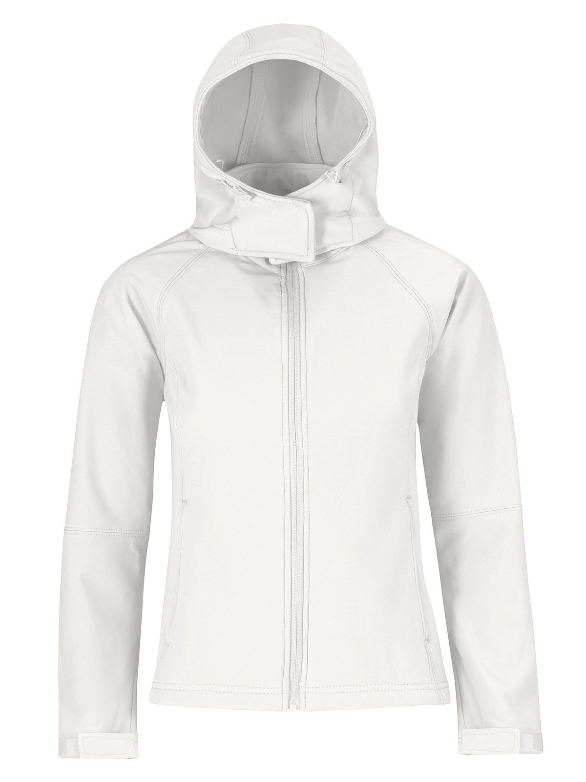 Veste softshell à capuche pour femme - 001 - Blanc