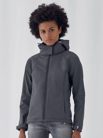 Veste softshell à capuche pour femme