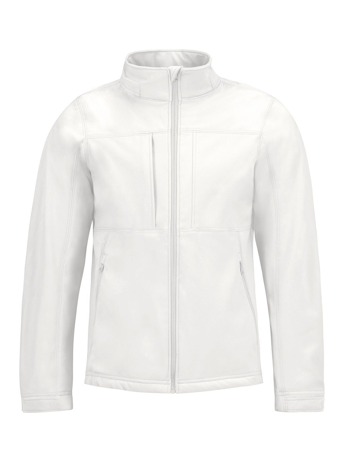 Veste softshell à capuche pour homme - 001 - Blanc