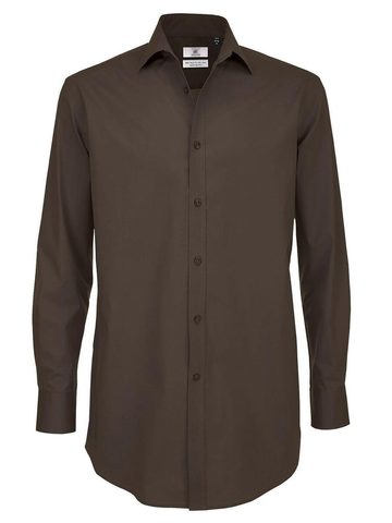 Chemise cravate noire pour homme LSL - 