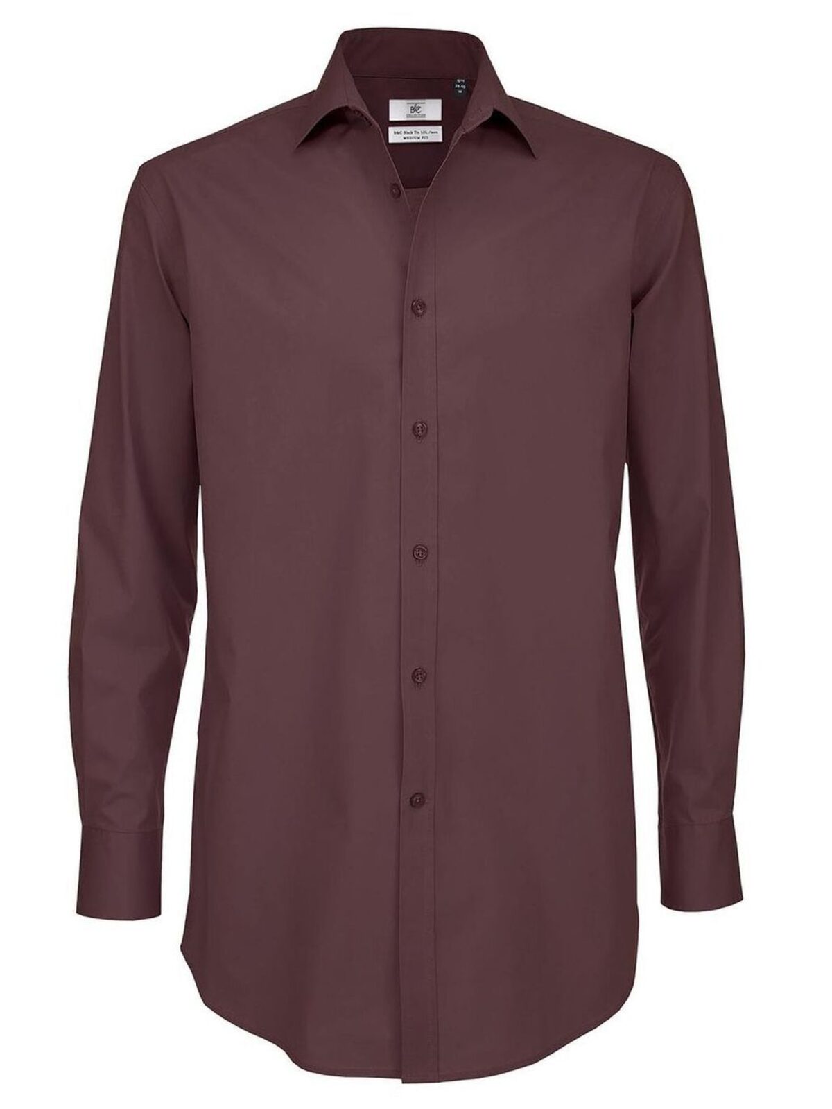 Chemise cravate noire pour homme LSL - 365 - Rouge luxueux