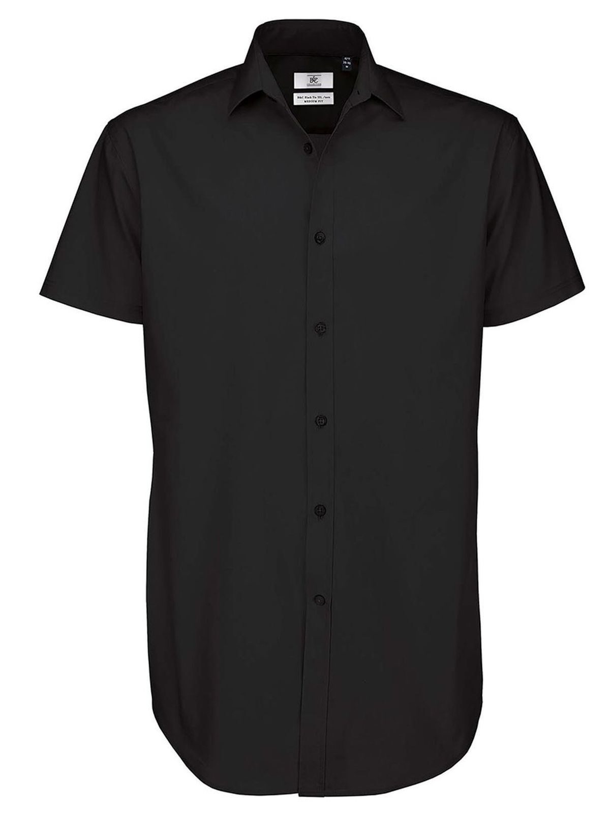 Chemise en popeline pour homme Black Tie SSL/homme - 002 - Noir