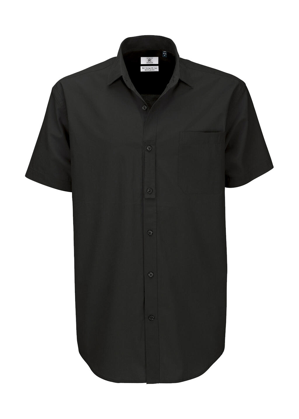 Chemise en popeline Heritage SSL/homme - 002 - Noir