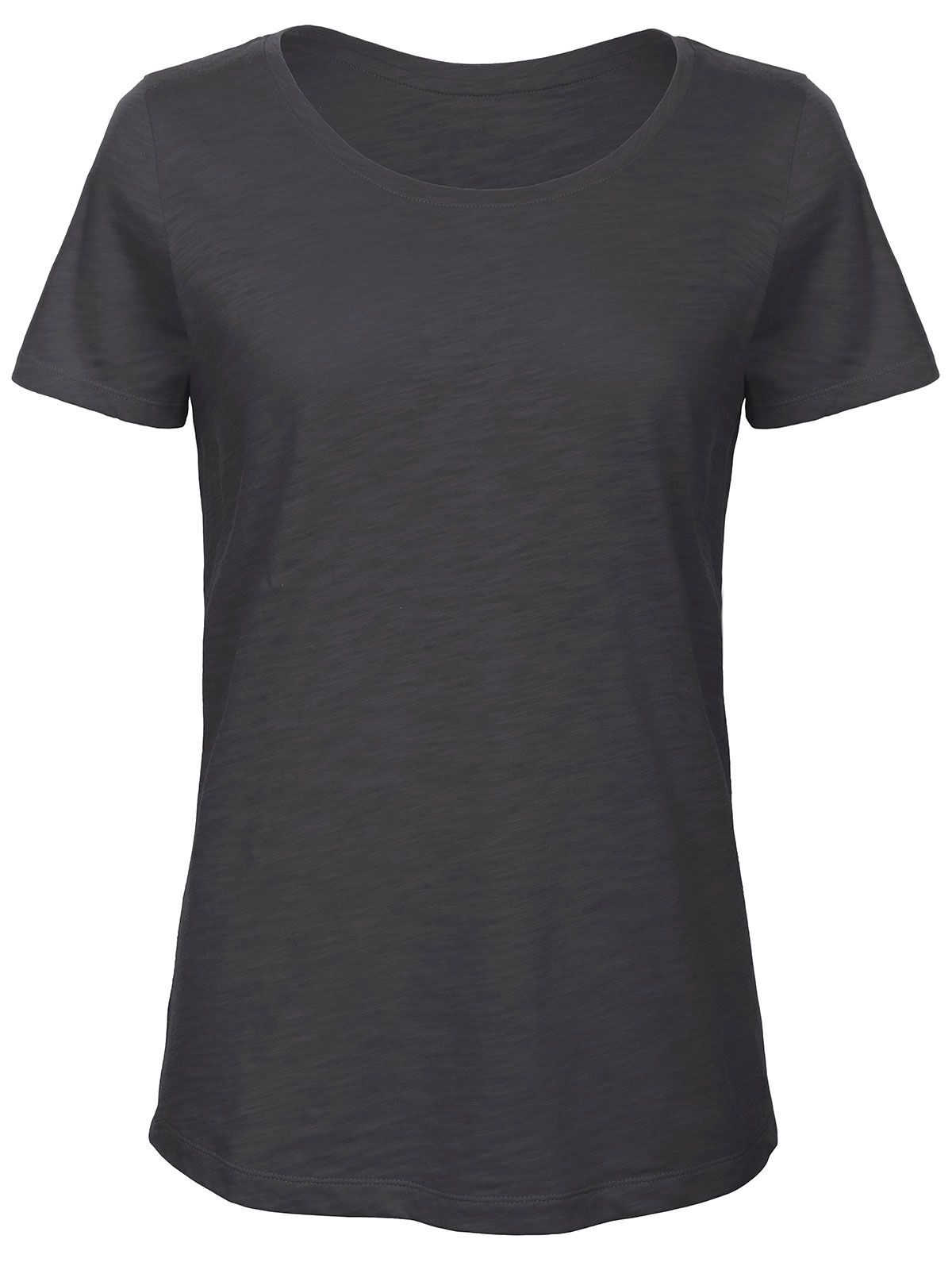INSPIRE SLUB T BIO FEMME - CA759 - Anthracite chic