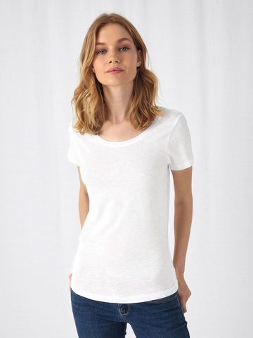 INSPIRE SLUB T BIO FEMME
