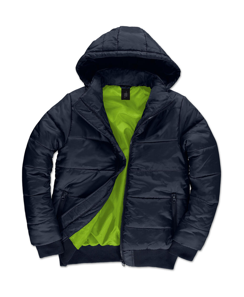 Superhood /Hommes - Bleu marine/vert fluo