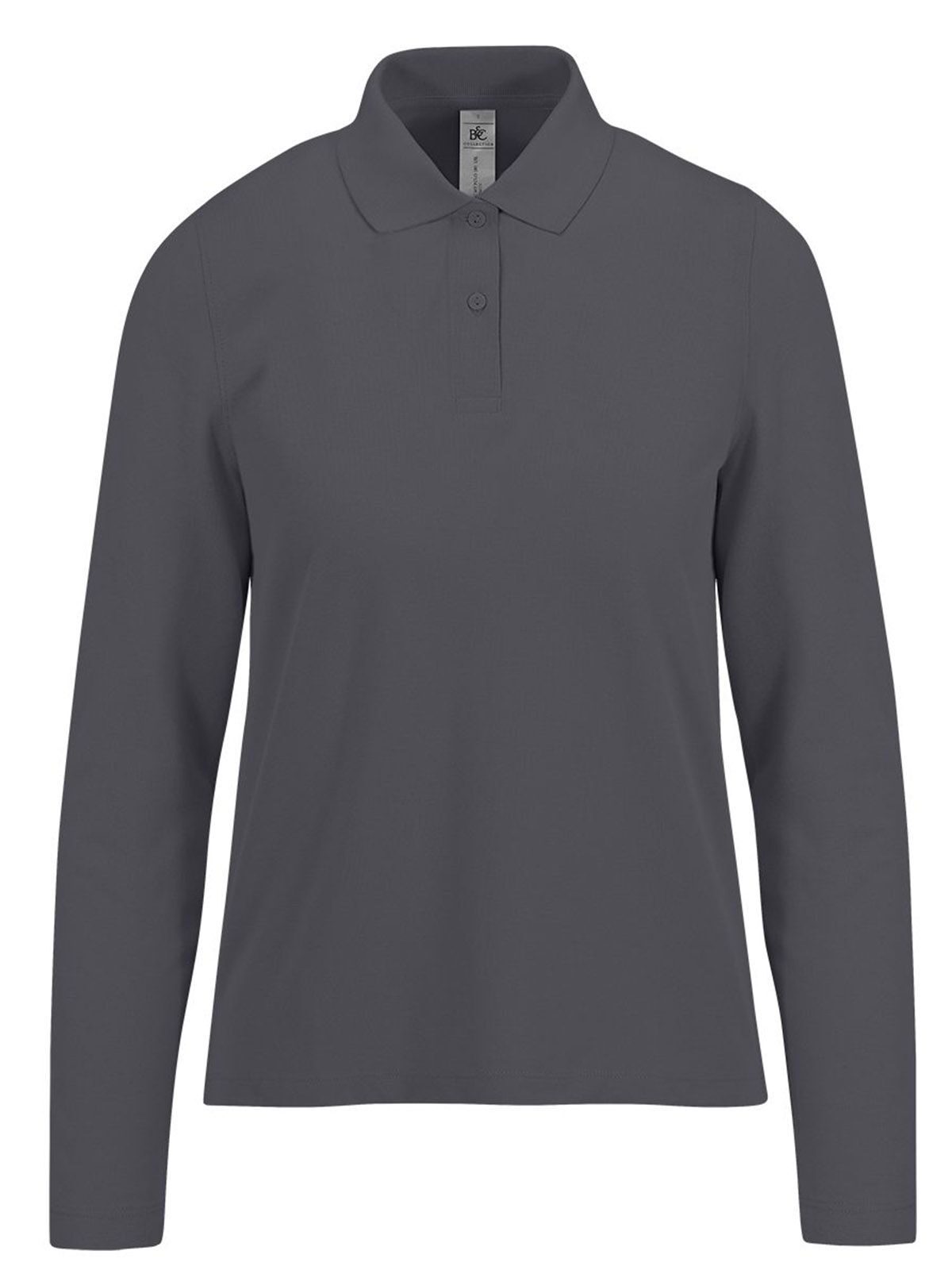 Mon Polo 180 LSL / Femme - 670 - Gris foncé