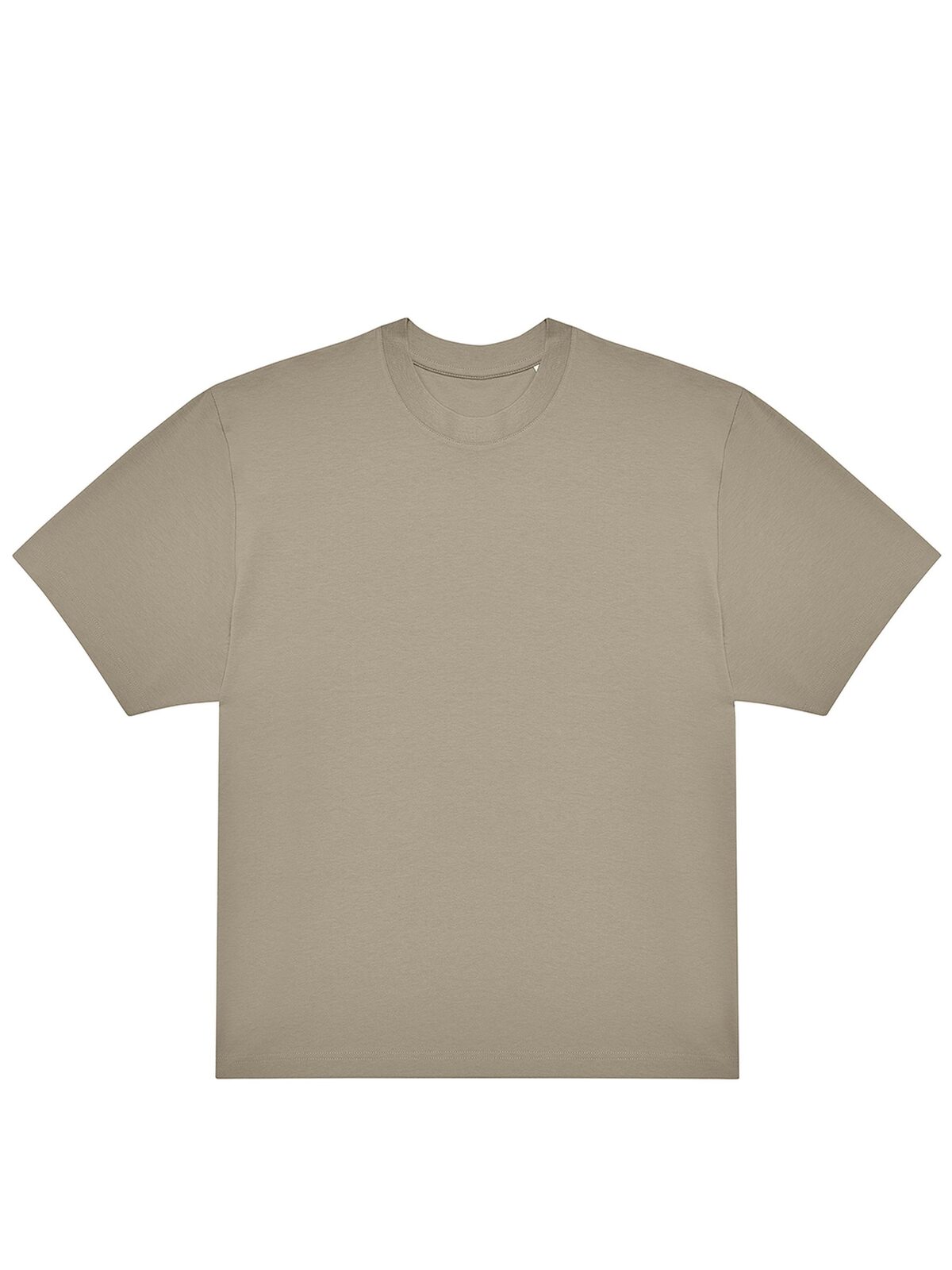 #E220 t-shirts oversize - MA121 - Mastic