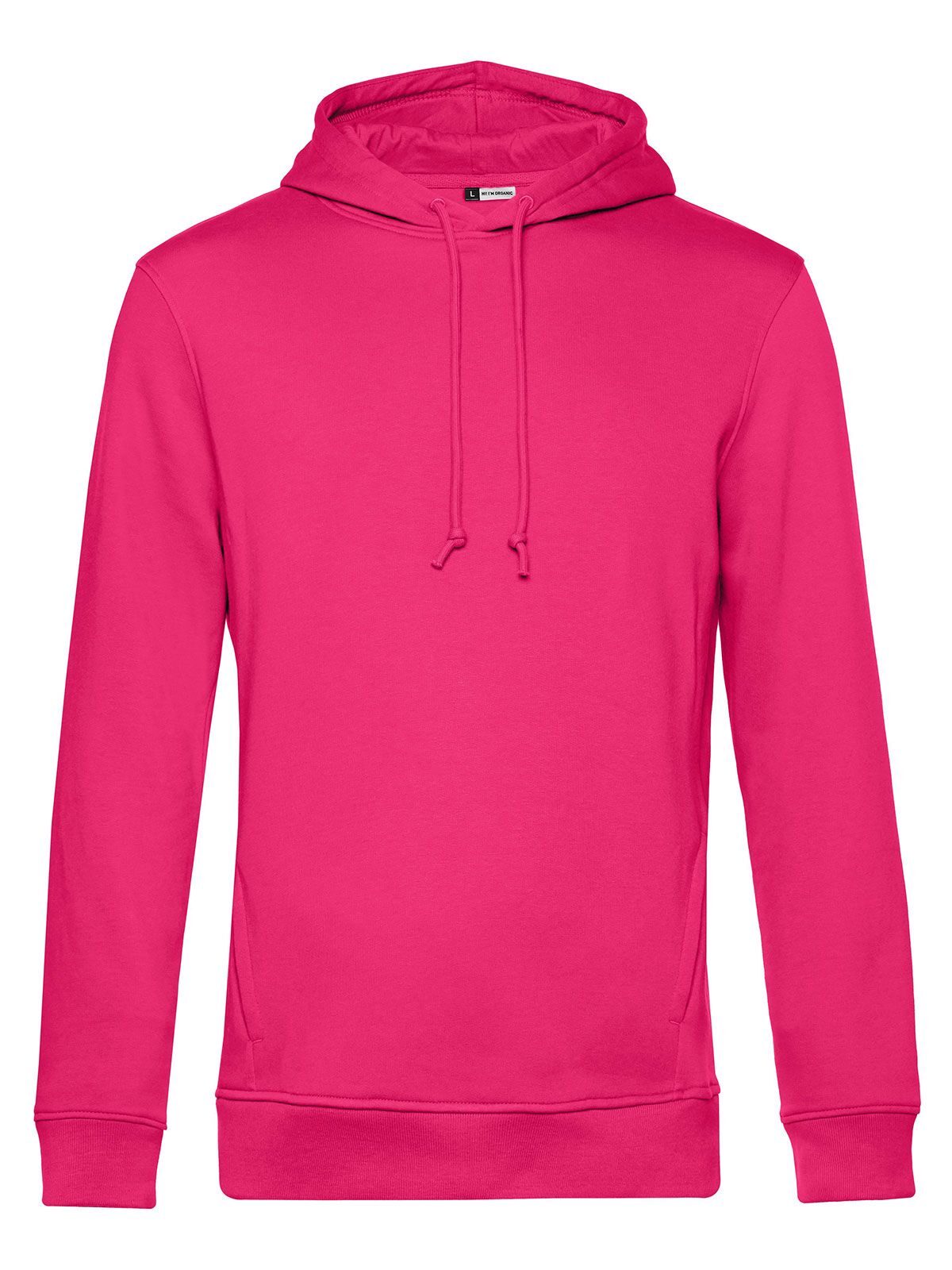 Sweat à capuche Organic Inspire - MP309 - Rose magenta