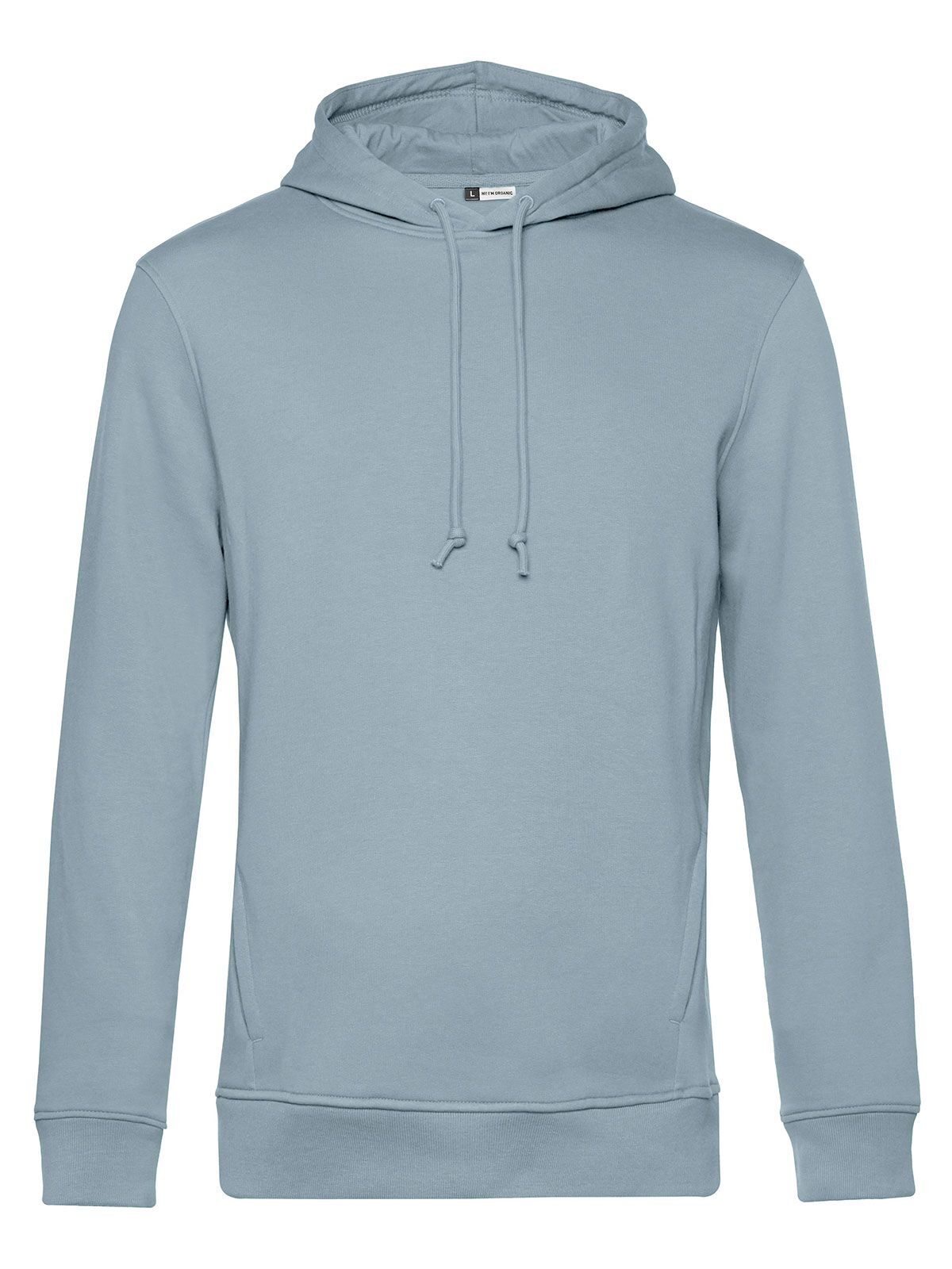 Sweat à capuche Organic Inspire - BF457 - Brouillard bleu