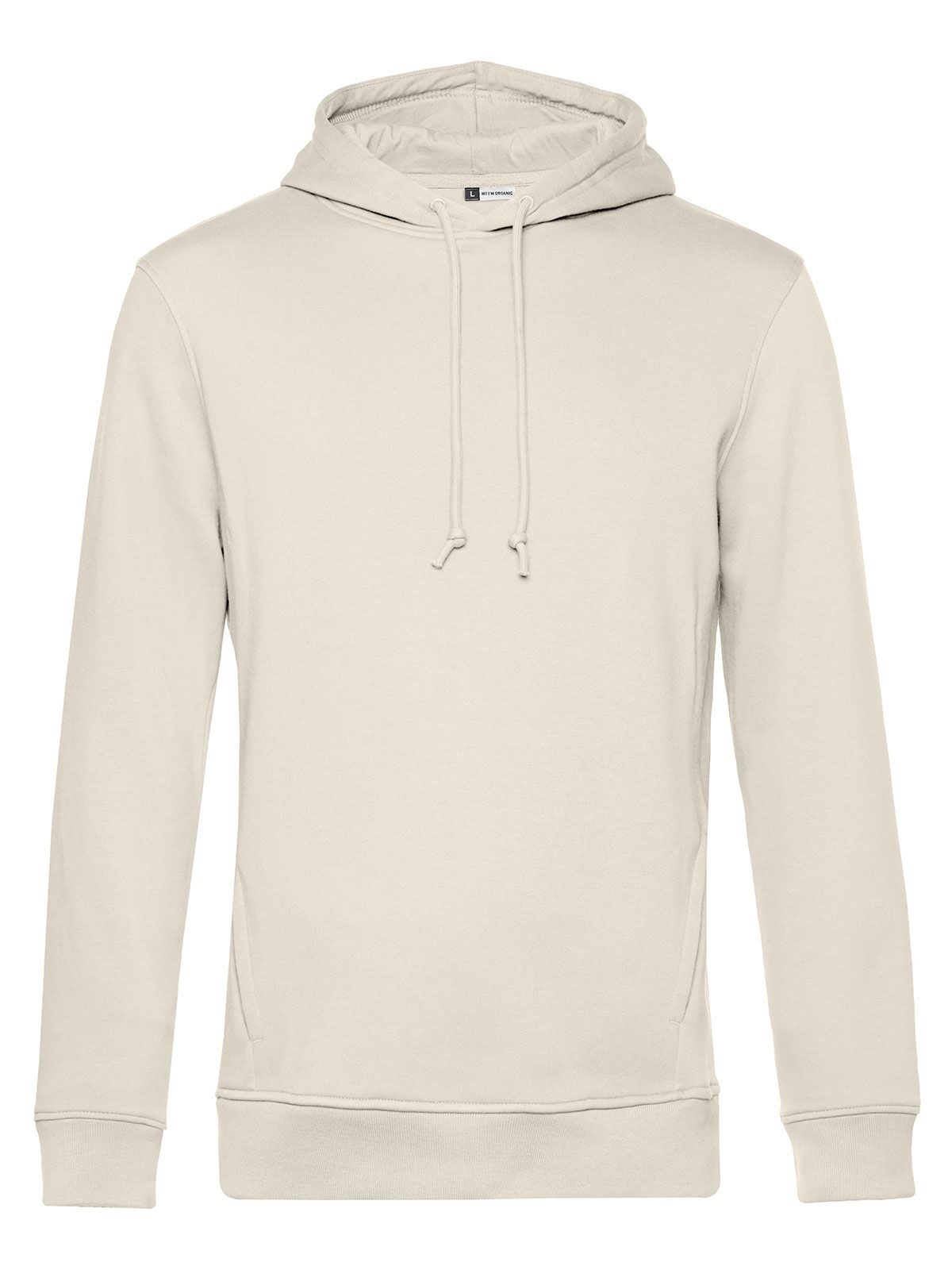 Sweat à capuche Organic Inspire - OW101 - Blanc cassé