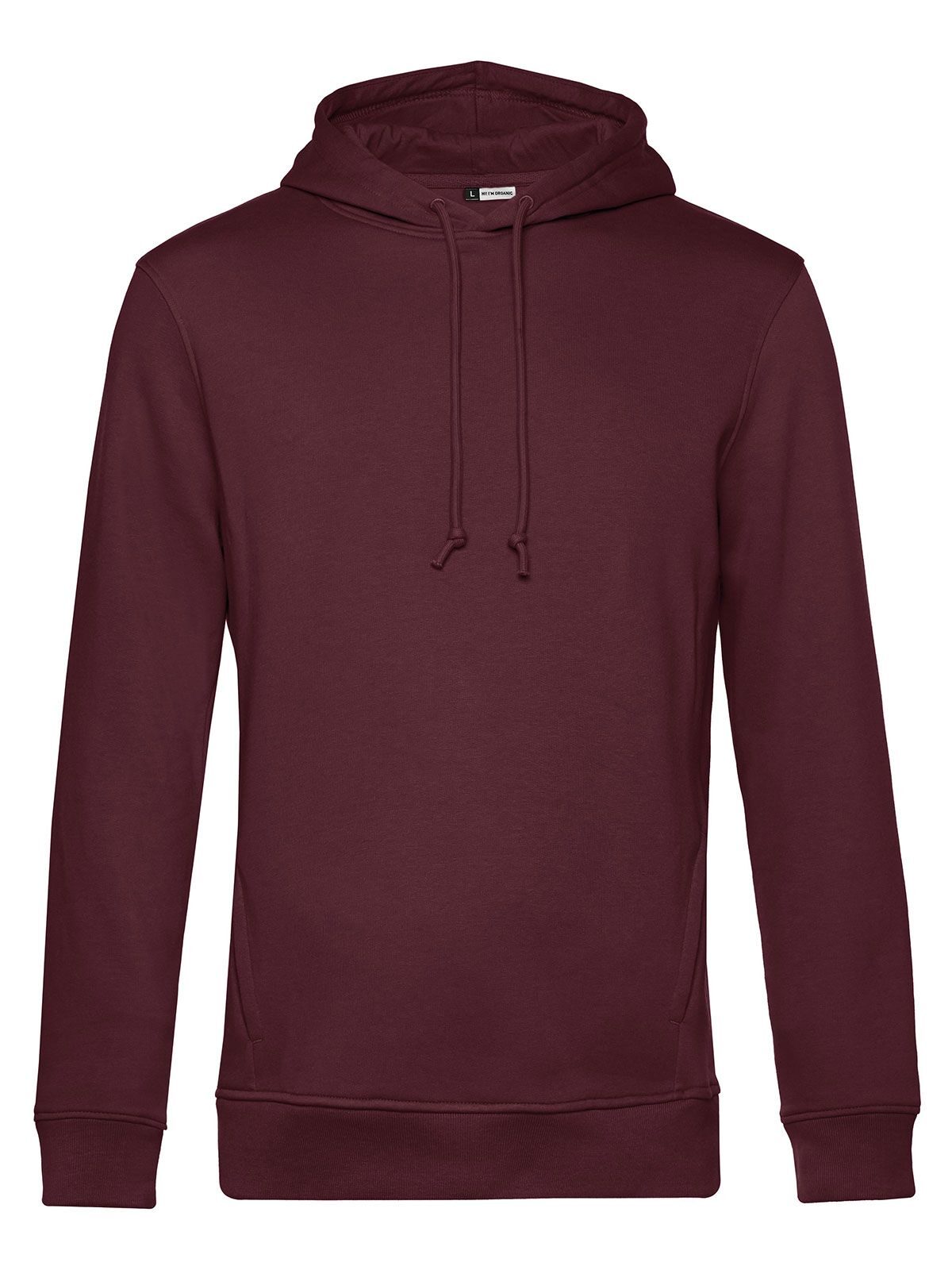 Sweat à capuche Organic Inspire - BU370 - Bourgogne