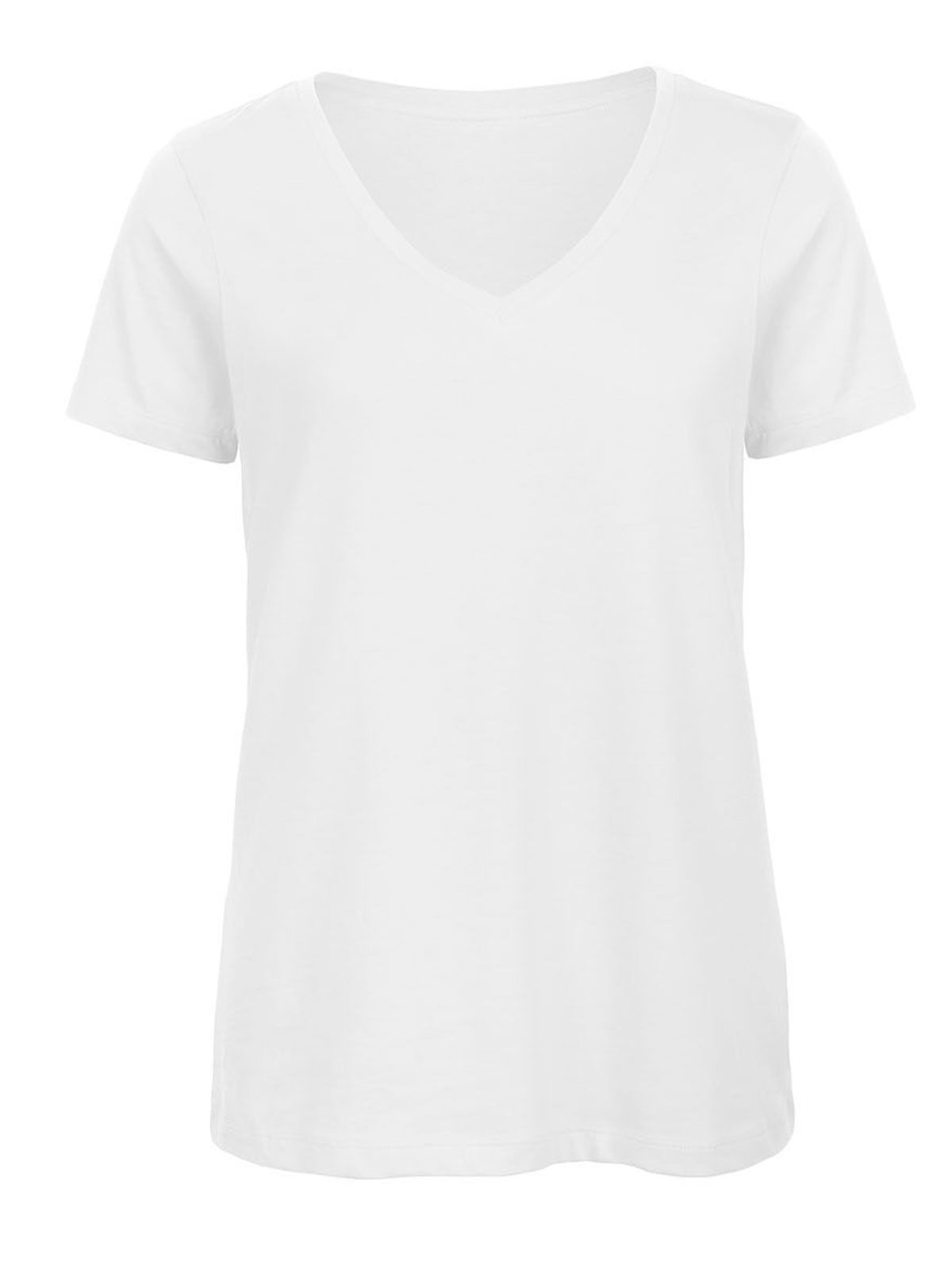 T-shirt à col en V Favorite Inspire pour femmes - 001 - Blanc