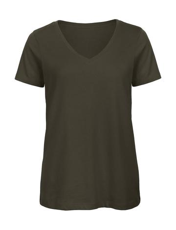 T-shirt à col en V Favorite Inspire pour femmes - 