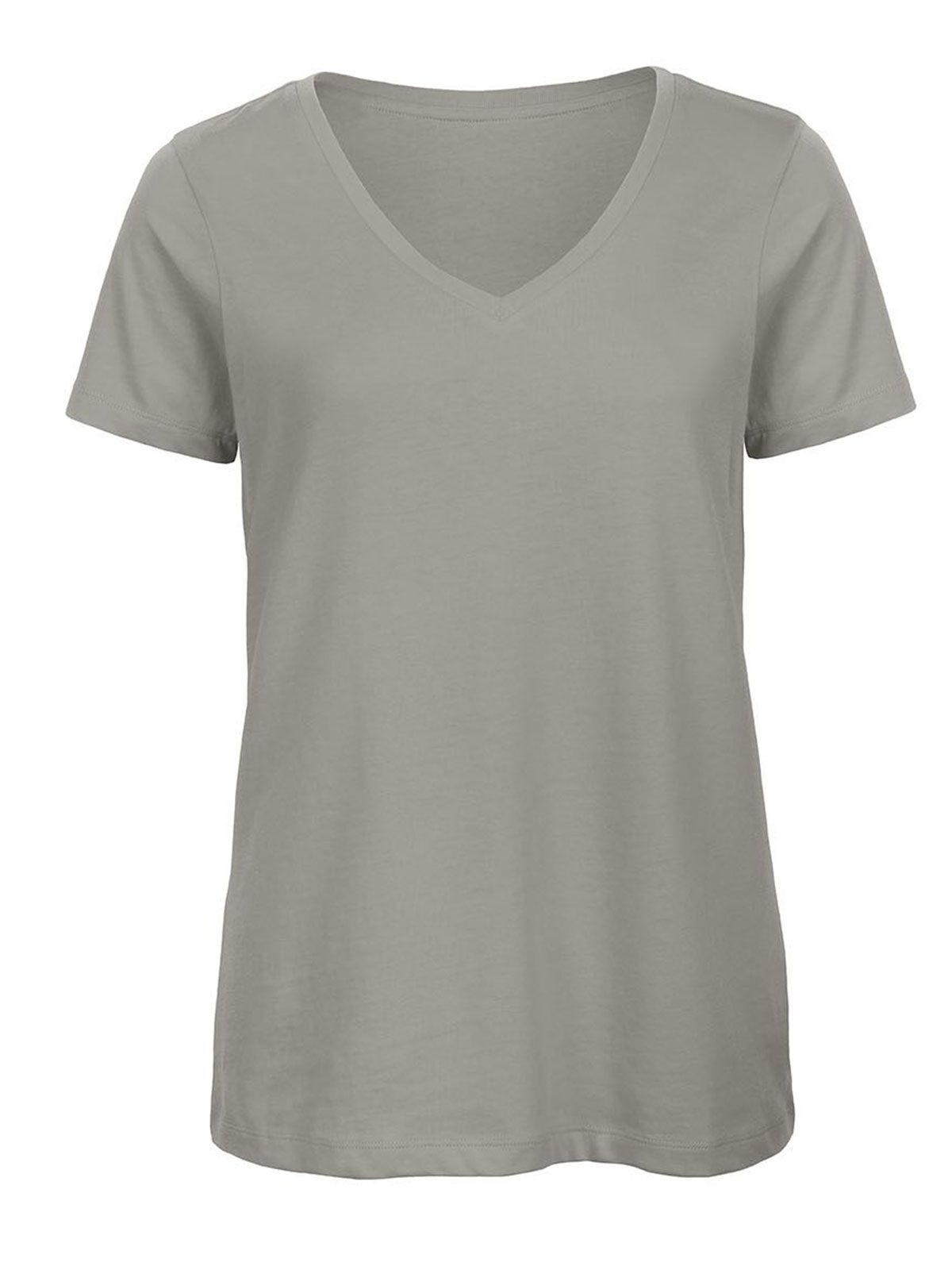 T-shirt à col en V Favorite Inspire pour femmes - LG671 - Gris clair