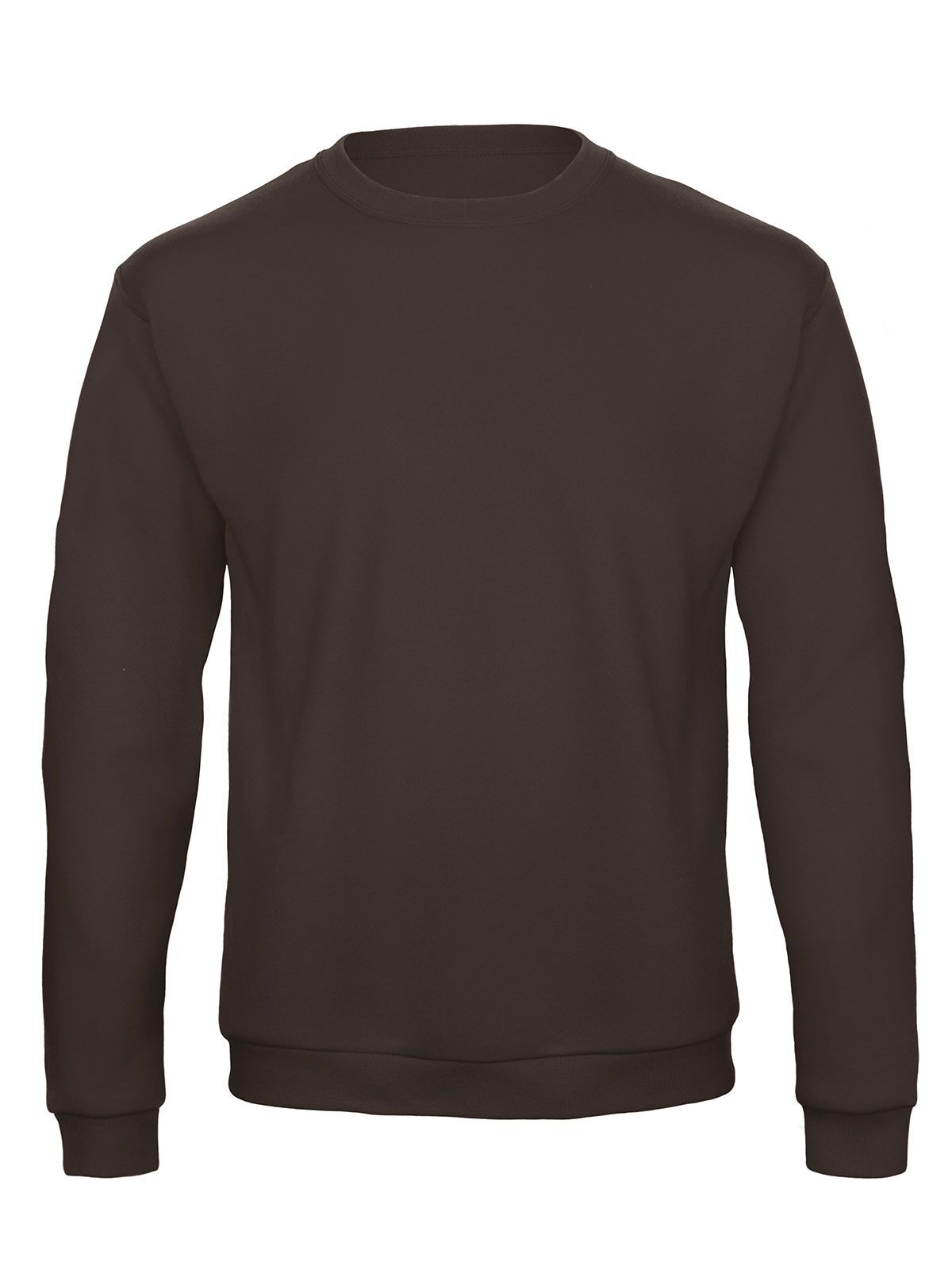 Sweat-shirt unisexe à col rond ID202 - BR145 - Marron