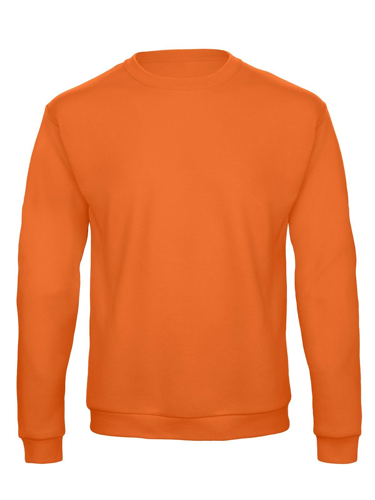 Sweat-shirt unisexe à col rond ID202 - 230 - Orange citrouille