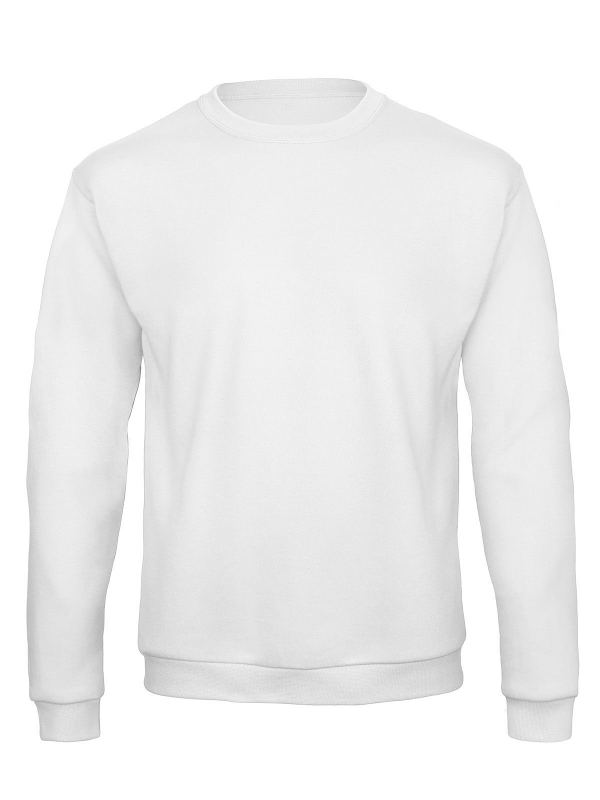 Sweat-shirt unisexe à col rond ID202 - WH001 - Blanc