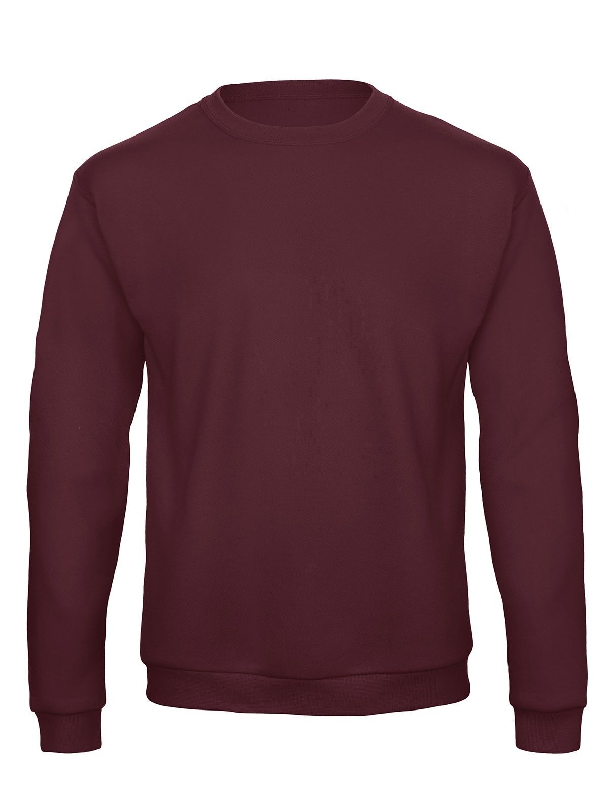 Sweat-shirt unisexe à col rond ID202 - BU370 - Bourgogne