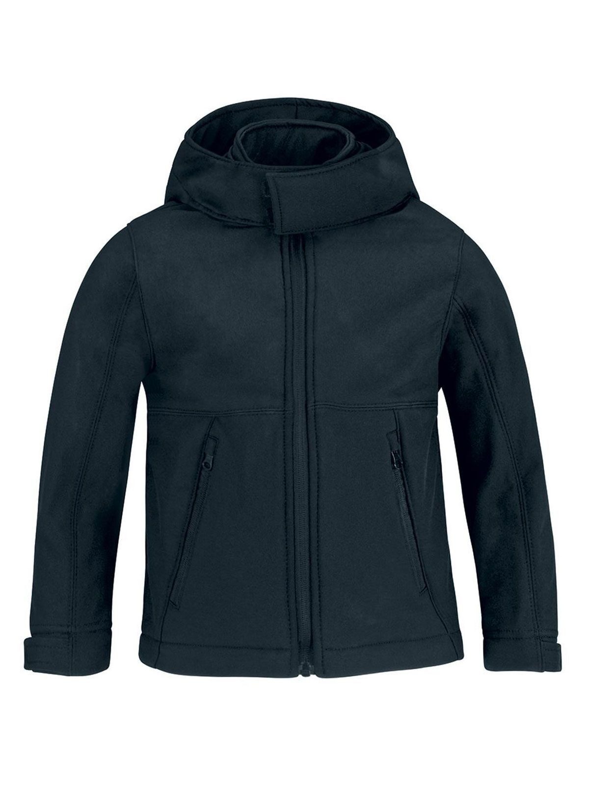 Veste softshell à capuche / Enfants - 003 - Marine