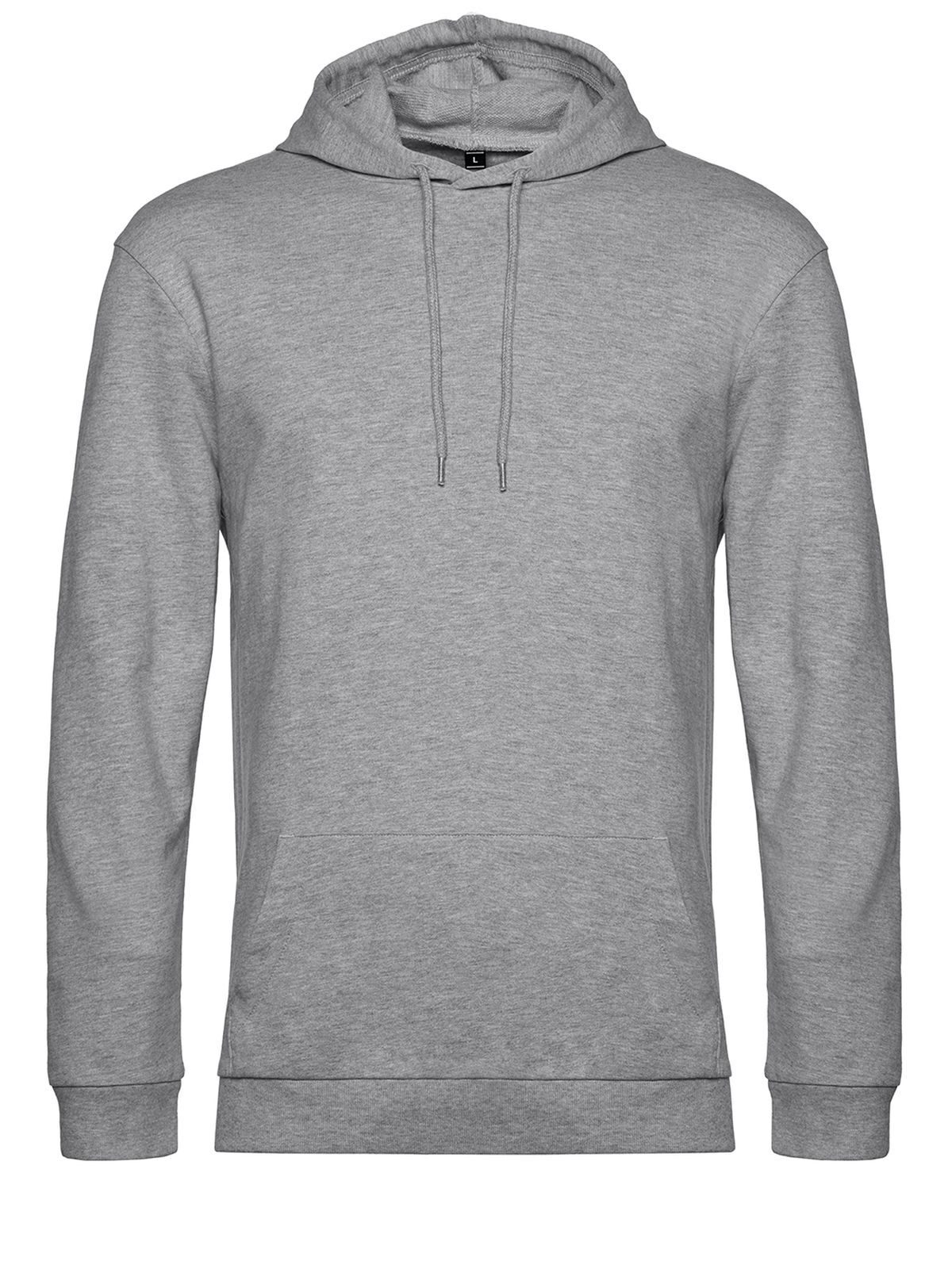 Sweatshirt à capuche - 610 - Gris chiné