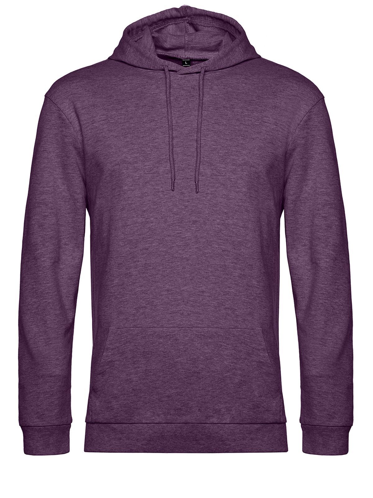 Sweatshirt à capuche - HP616 - Violet chiné