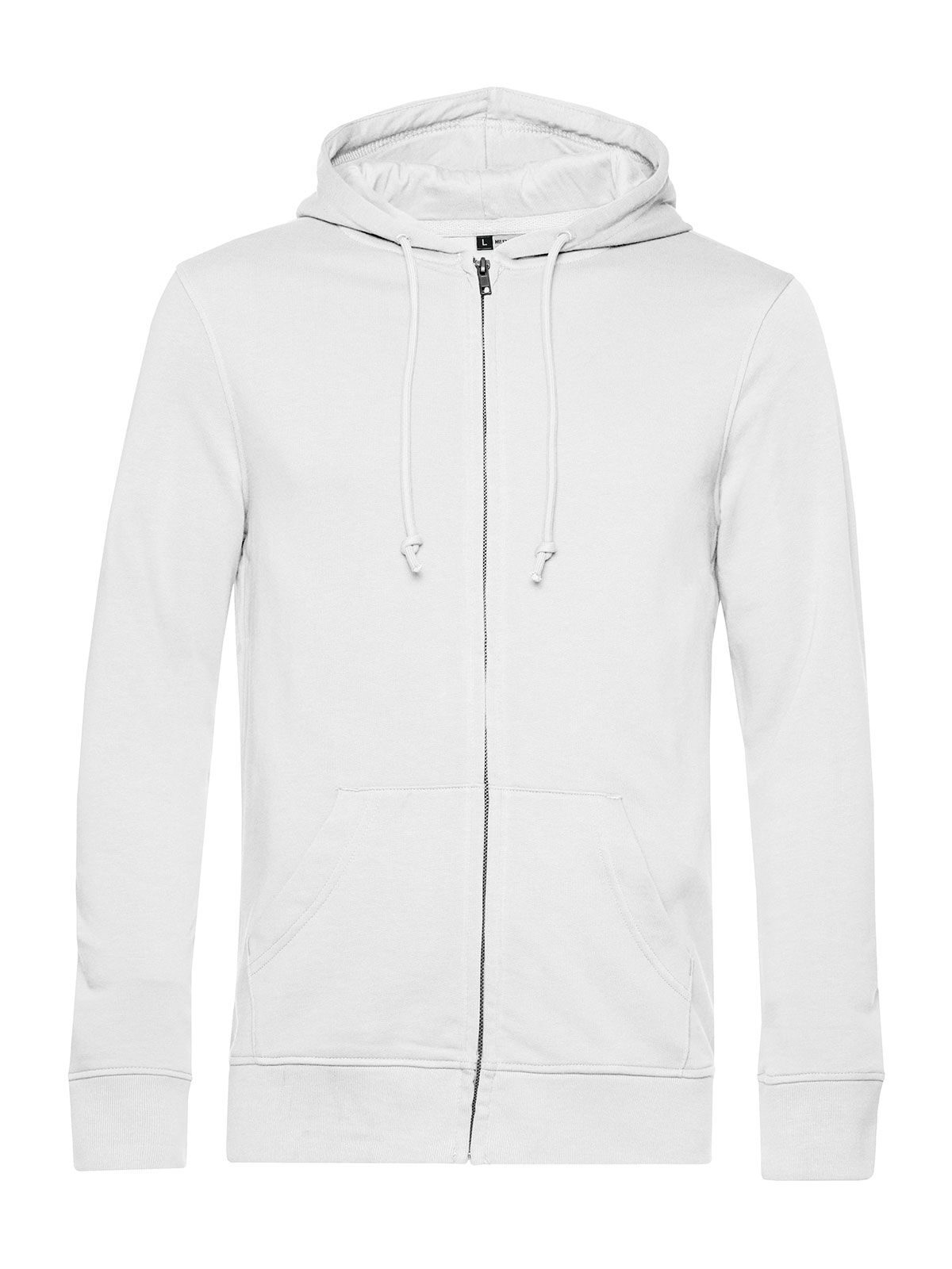 Capuche zippée Organic Inspire - 001 - Blanc