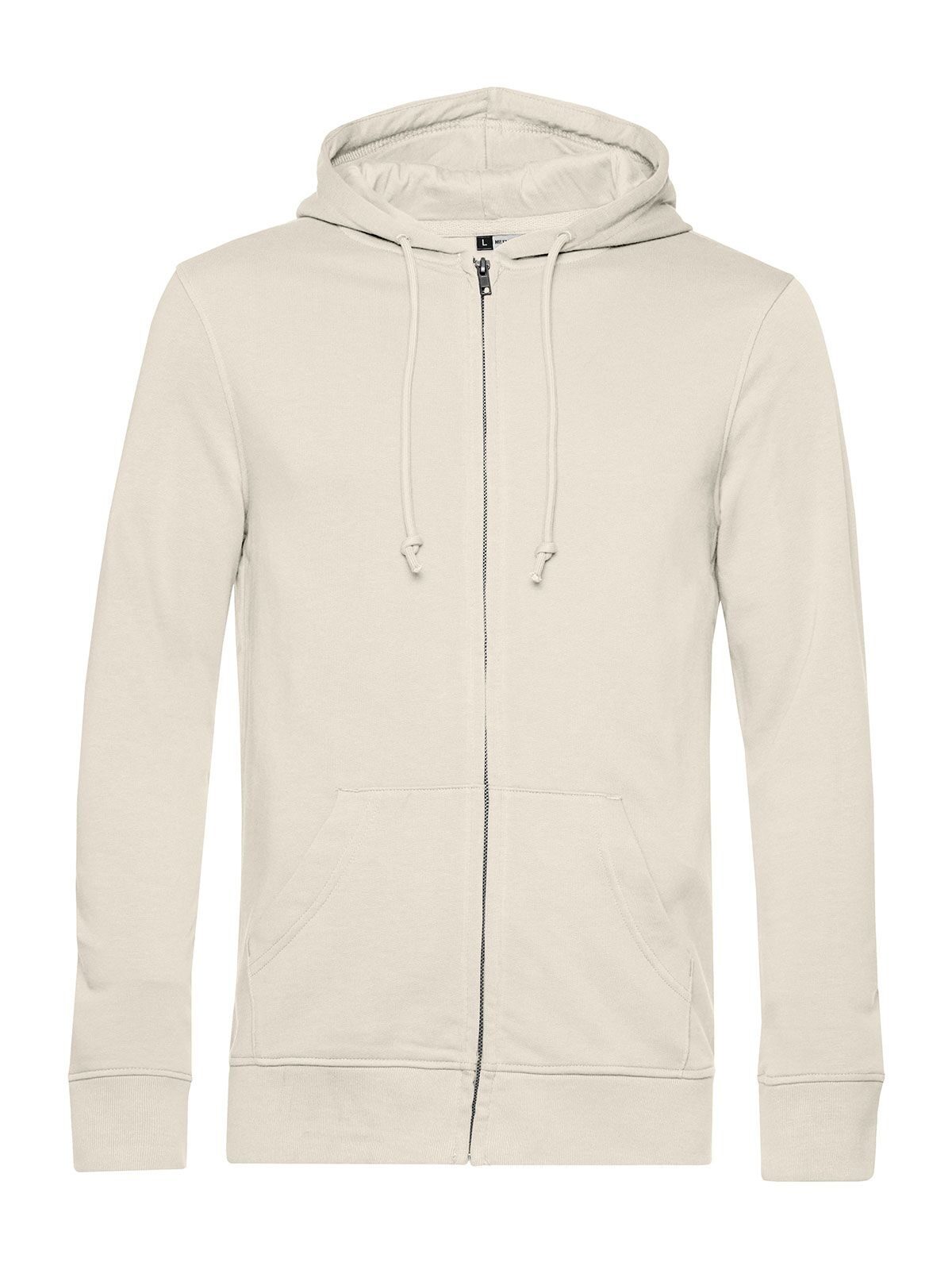 Capuche zippée Organic Inspire - OW101 - Blanc cassé