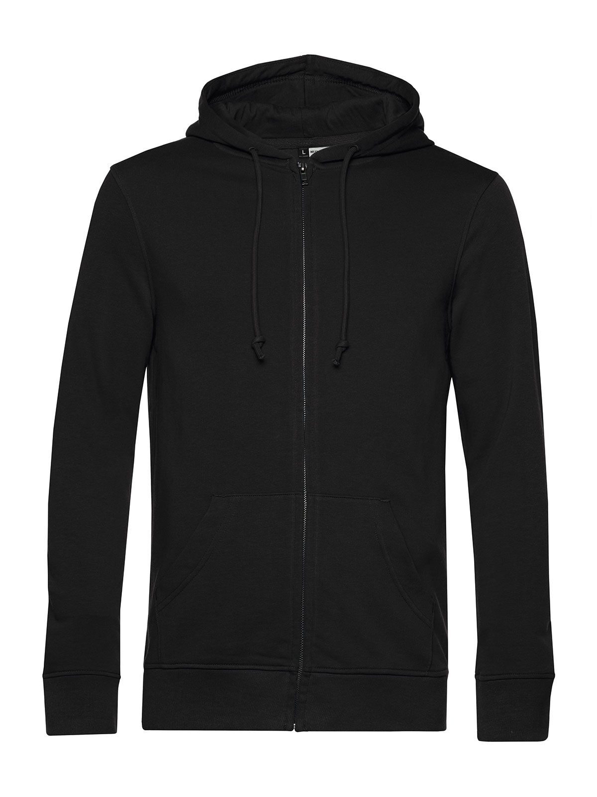 Capuche zippée Organic Inspire - 005 - Noir pur