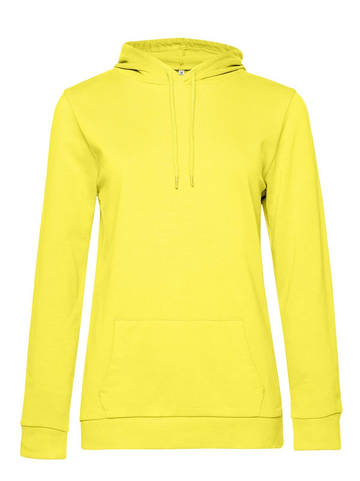 Sweat à capuche/femme - SY201 - Jaune solaire