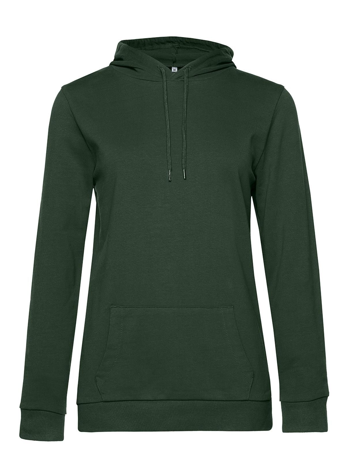 Sweat à capuche/femme - FG882 - Vert forêt
