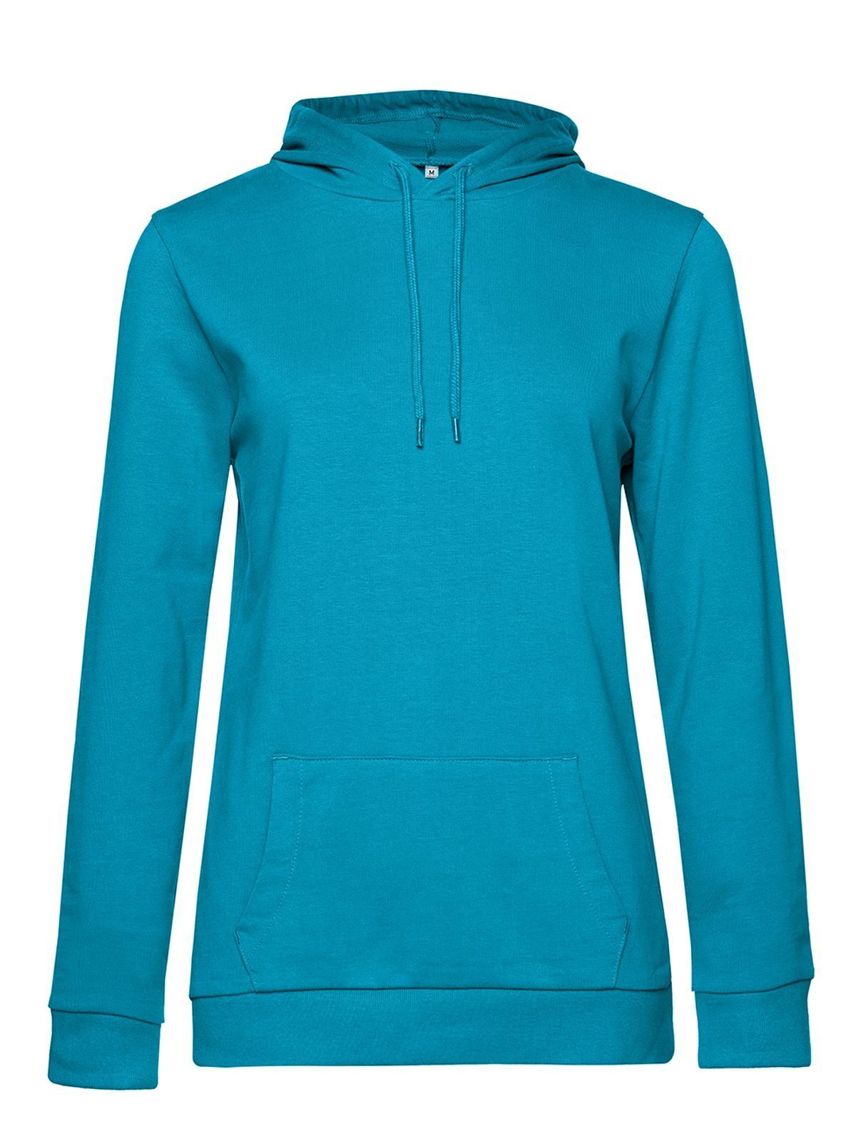 Sweat à capuche/femme - HB443 - Bleu hawaïen
