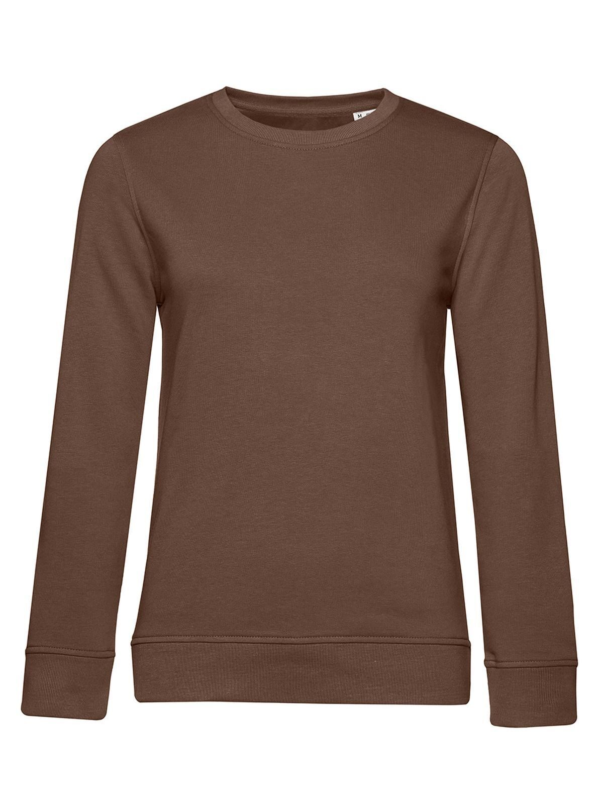 Pull col rond bio /femme - MO137 - Mocha