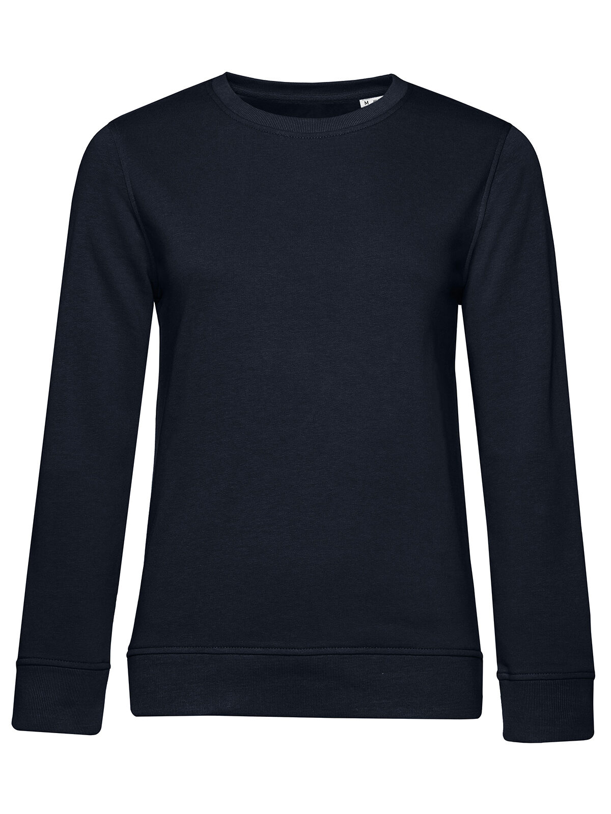 Pull col rond bio /femme - 003 - Marine