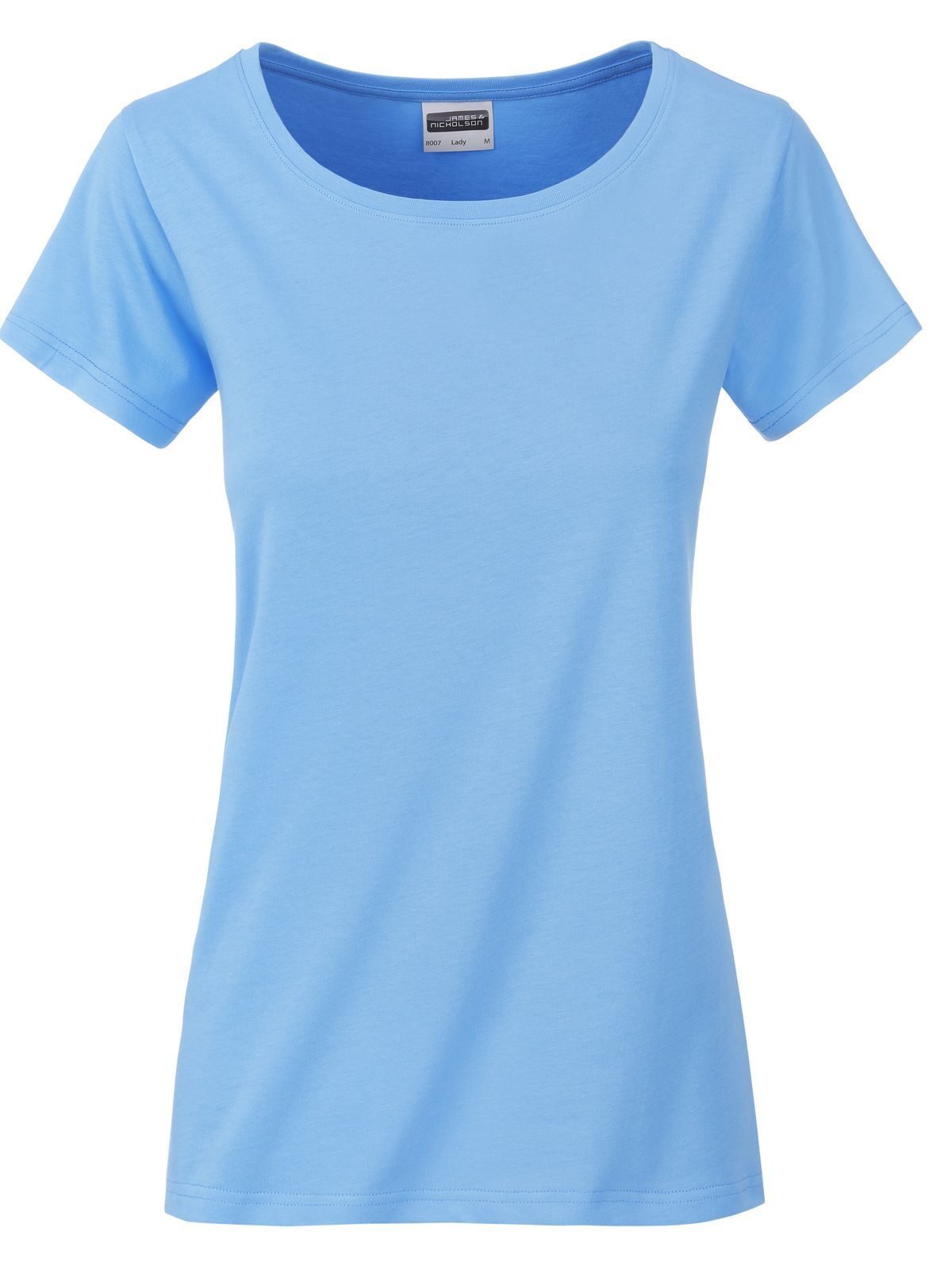 T-shirt basique pour femmes - SBLU - Bleu Ciel