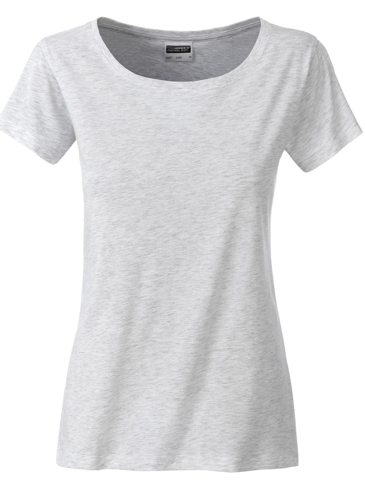 T-shirt basique pour femmes - AS - Cendres