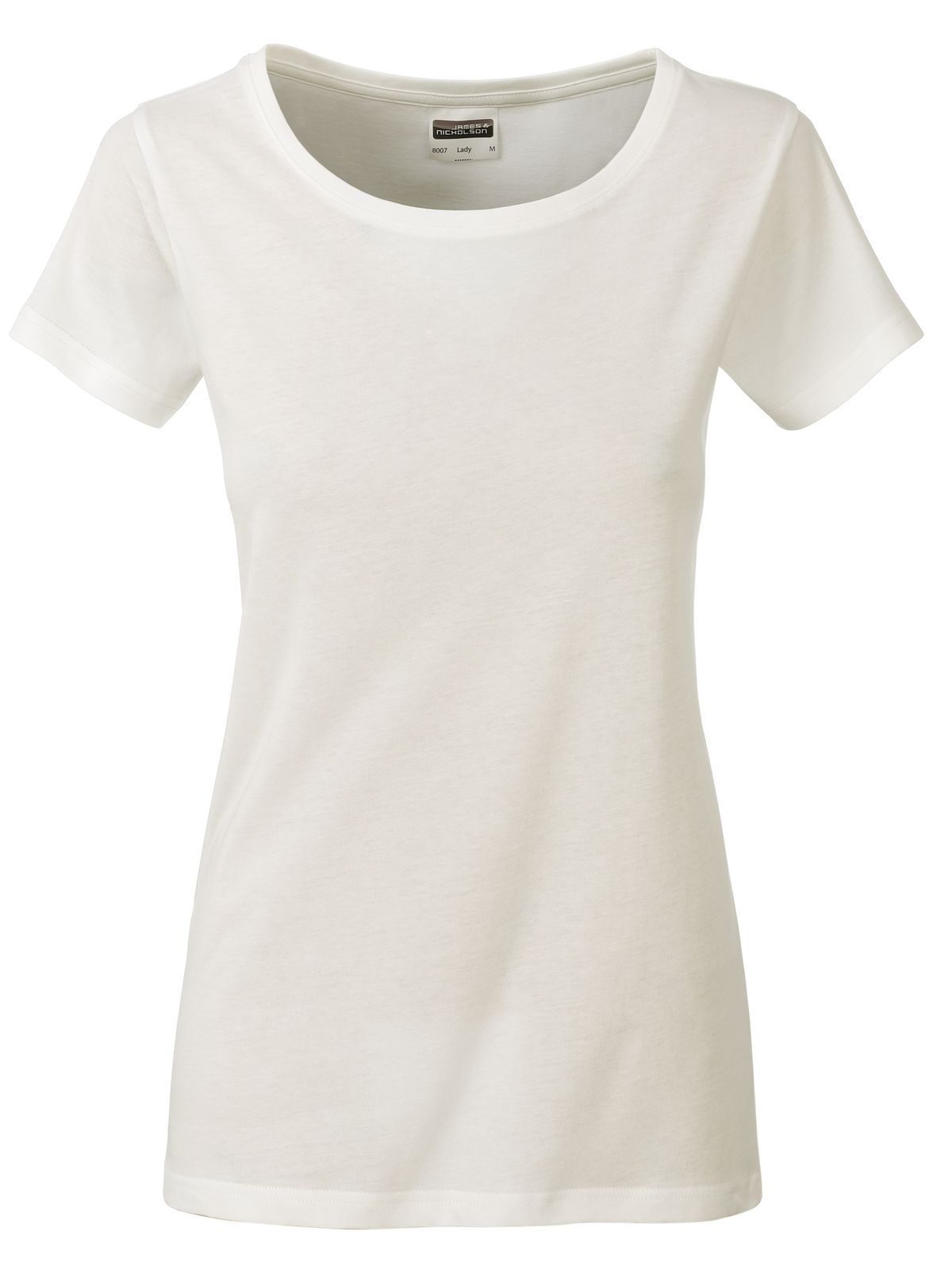 T-shirt basique pour femmes - NA - Naturel