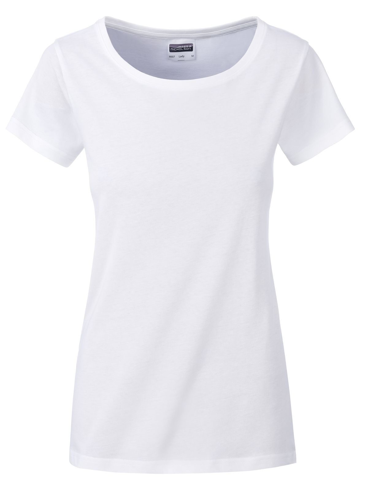 T-shirt basique pour femmes - WH - Blanc